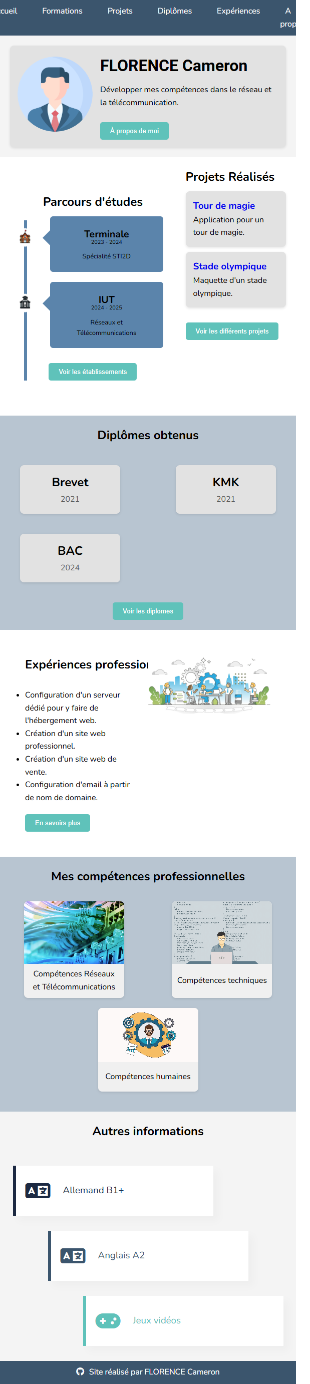 Image cv version mobile