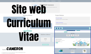 Projet site web Curriculum Vitae